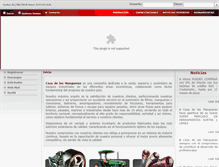 Tablet Screenshot of mangueras.com.ni
